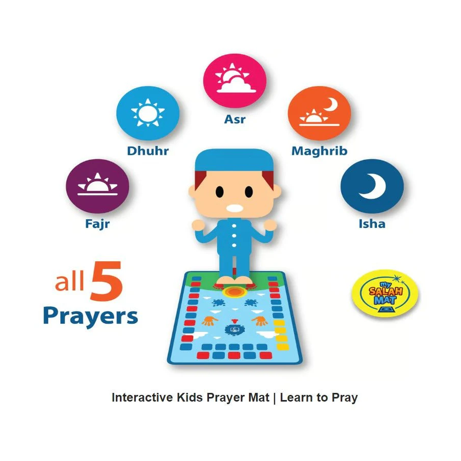 Islamic Smart Prayer Mat for Children & Adult